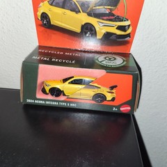 2026 Matchbox Moving Parts 2024 Acura Integra Type S HRC Yellow Fast Ship