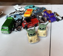 Lot Of 15 Loose Mixed Hot Wheels And Other Brands Cars Trucks