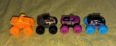 Spin Master 1:87 MONSTER JAM MINI Lot Of 4 Trucks