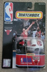Lot of 3 Michael Jordan Basketball Cards & New Chicago Bulls Matchbox Car NBA 23