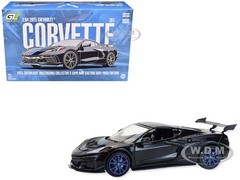 2025 CHEVROLET CORVETTE C8 ZR1 BLACK W/RAW CASTING 1/64 BY GREENLIGHT 51683 A