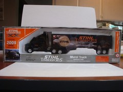 Norscot Kenworth T2000 Stihl Timbersports XX Mural Truck 1:64 Fair+ Box Sealed