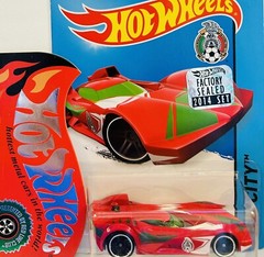 2014 Hot Wheels SCOOPA DI FUEGO RED HW CITY HW Goal #1/500 💥Factory Sealed💥