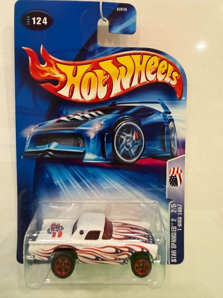 Hot Wheels T-Bird 1957 – 2/5 Star Spangled – Fast Combined Ship