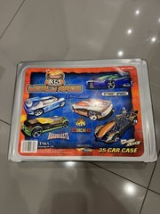 2002 Hot Wheels Highway 35 World Race Carry Case empty no cars EXTREMLY RARE