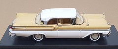 Goldvarg 1/43 Scale GC-090B – 1958 Mercury Park Lane – Mayfair Yellow/White