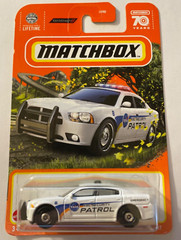 Matchbox Dodge Charger Pursuit #N/A MBX ‘23 Series White VHTF