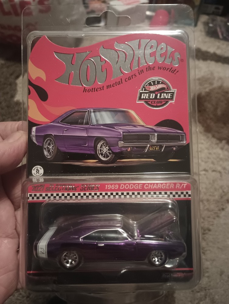 Hot Wheels RLC 1969 Dodge Charger R/T Plum Crazy Redline Selections NEW