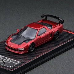 Ignition Model Honda-Acura Red Metallic NSX (NA1) 1:64 Diecast Car IG1944