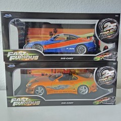 Jada Toys 25 Years of Fast & Furious Nissan Silvia S15 & Toyota Supra 1/18 Scale