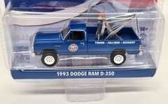 Greenlight 1/64 Dodge Ram D-350 1993 Gulf Edition Diecast Model Car