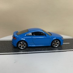 2021 Matchbox #16/100 2020 Audi TT RS Coupe Light Blue w/Chrome 5 Spoke 1:64 NM