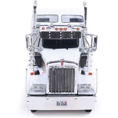 1987 KENWORTH W900 WHITE WITH COMET 1:64 SCALE BY IXO AMERICA U64TR0011
