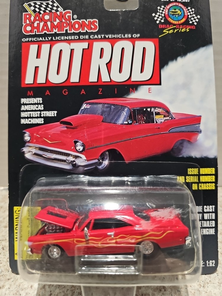 Vntg 1997 Racing Champions Hot Rod Magazine ’68 Plymouth Issue #97J 1:62