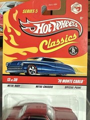 Hot Wheels Classics Series 5 – ’70 Monte Carlo in Red, BP
