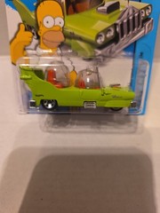 Hot Wheels 2014 the Simpsons the Homer On Card