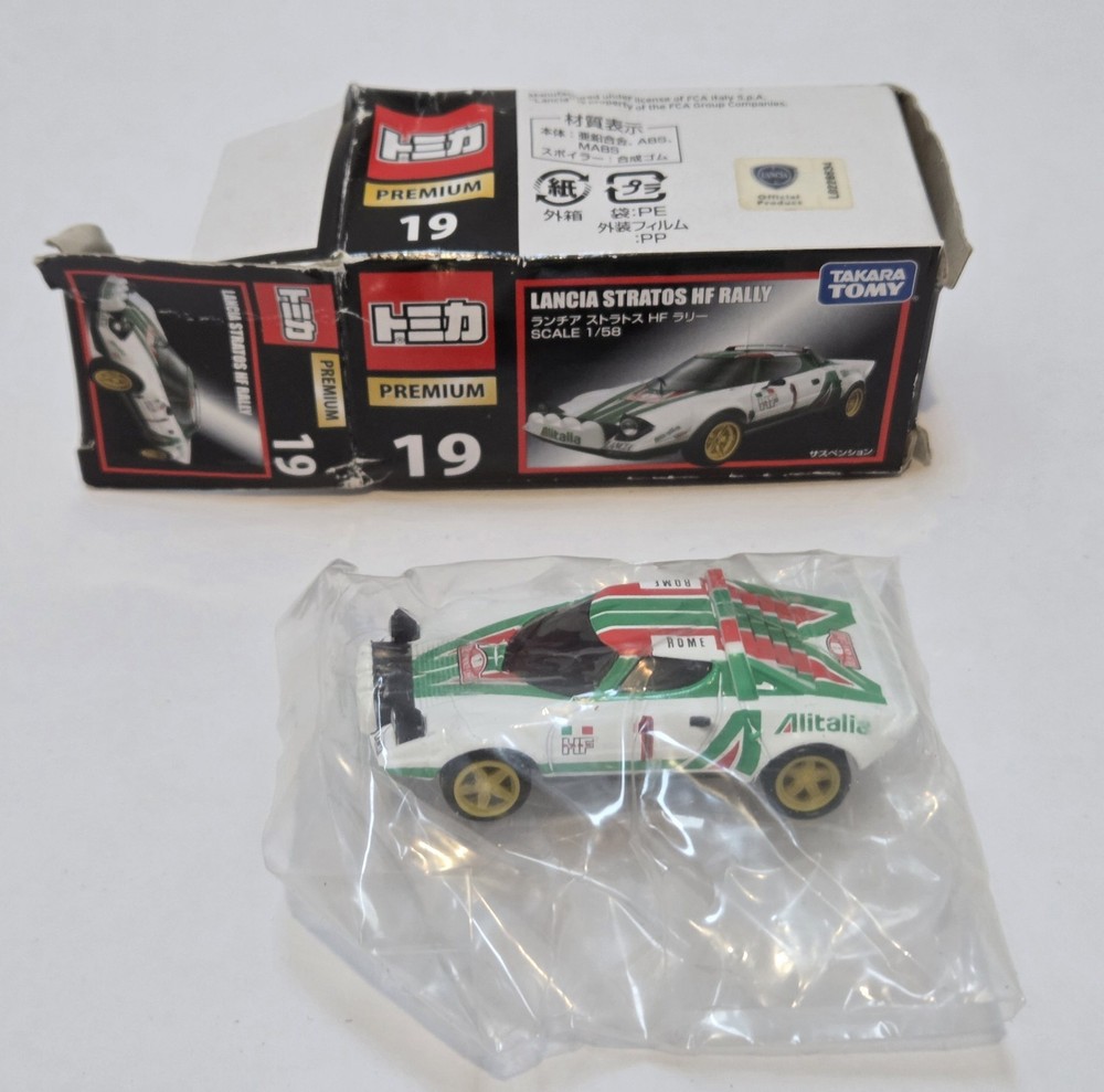 Takara Tomy Mall Original Tomica Premium Lancia Stratos HF Rally New W Box