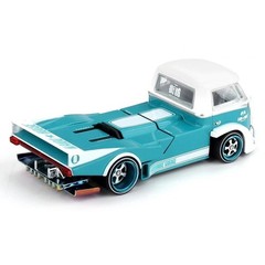 Kaido House x Mini GT Volkswagen T1 KAIDO WORKS V1 Turquoise/White KHMG220-2B