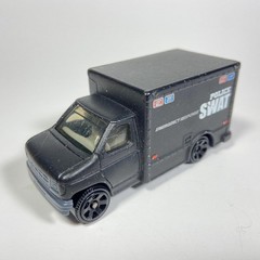 1:80 1998 Matchbox Ford Police Swat Emergency Response Diecast Box Truck