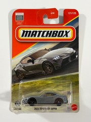 2026 Matchbox MB MBX 2023 Toyota GR Supra gray mk5 mkv recolor
