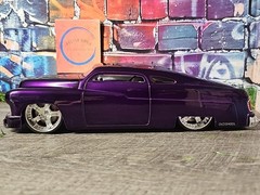 HTF Vntg 2004 Jada DUB City Oldskool 1951 Mercury Coupe Purple 1:18 NO BOX