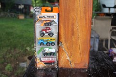 2016 Matchbox MBX CONSTRUCTION Bobcat Dump truck Trailer Tractor 5 Pack
