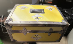 SDCC 2011 Hot Wheels Back To The Future DeLorean Time Machine Plutonium Case