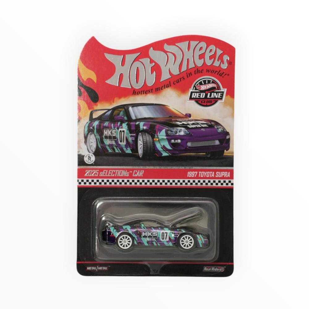 Hot Wheels 1997 Toyota Supra – Purple – 2025 RLC A