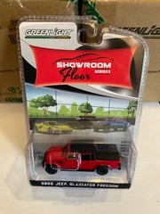 Greenlight Showroom Floor 2023 Jeep Gladiator Freedom Firecracker Red