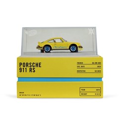Hot Wheels Daniel Arsham 1973 PORSCHE 911 RSA Yellow 1:64 Mattel Creations JGK64