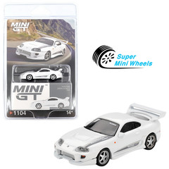 Mini GT 1:64 Toyota Supra VeilSide Combat V-I White #1104