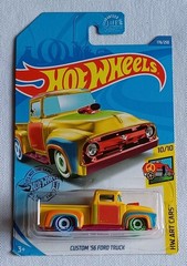 2020 HOT WHEELS *TREASURE HUNT* *CUSTOM ’56 FORD TRUCK* *HW ART CARS* SEALED
