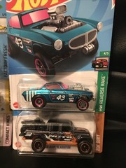 Hot Wheels STH Lot 5 Super Treasure Hunt Ford, Hi Roller,fiat,Volvo, Jeep