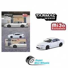 Tarmac Works 1:64 VERTEX Toyota Soarer JZZ30 – White – MiJo Exclusive