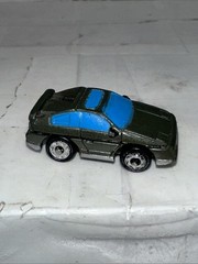 Micro Machines 1994 Galoob Silver Gray ’90’s Pontiac Fiero Gray Blue