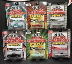 MINT 2026 RELEASE 1, SET OF 6 CARS 1/64 DIECAST MODELS RACING CHAMPIONS RC019A-B