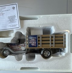2003 Bloomsburg Fair 1934 Ford Stake Bed Truck 1:24 Scale Replica. NOS.