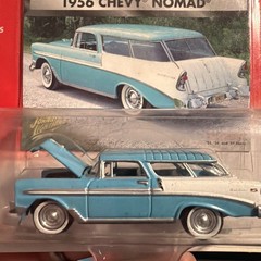 🌟1956 Chevy Nomad Bel Air🌟Tri-Chevy Edition 1/64🔥Diecast🇺🇸American Classic