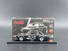 Pop Race Nissan Skyline GT-R Drift Coca Cola ZERO JP Black Chrome 640161 1/64