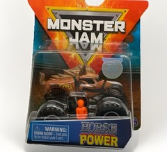 MONSTER JAM HORSE POWER TRUCK NEW IN PACKAGE SPIN MASTER TRUE METAL 1/64 SCALE