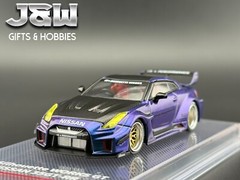 CM Model Nissan LBWK Super silhouette 35RR Chameleon with Carbon Hood 1/64