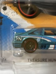 Hot Wheels Treasure Hunts 12 ’92 Ford Mustang Aqua Teal Blue (2011)