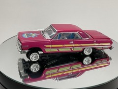 Revell Lowriders 1959 Chevy Impala “Pink” Adjustable Suspension 1:64 Loose!