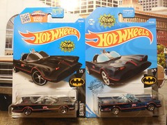 Hot Wheels Classic TV Series Batmobile LOT 4 HW IMAGINATION VARIATION LINCOLN DC