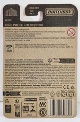 2024 Matchbox Ford Police Interceptor Taurus Sho Forest Ranger Fire Rescue