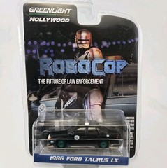 Greenlight Robocop 1986 Ford Taurus LX Green Machine Chase Police Car Black