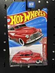 🔥Hot Wheels Red Edition ’47 Chevy Fleetline Target Exclusive 1:64 Diecast Red