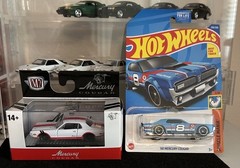 M2 Machines 1968 MERCURY COUGAR 390 DETROIT MUSCLE R69 + 68 Hot Wheels Cougar