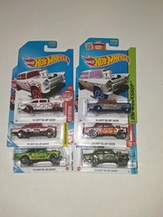 hot Wheels 1955 Chevy Bel Air Gasser Lot Of 6 Read