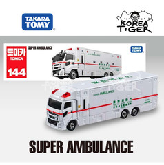TOMICA Long Type #144 Takara Tomy Tokyo City Super Ambulance Diecast Model 1/64